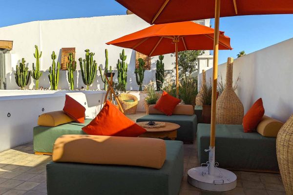 JARDIN DES SENS, Riad, Maison hôtes, hôtel, spa, Marrakech, rooftop cactus chilling